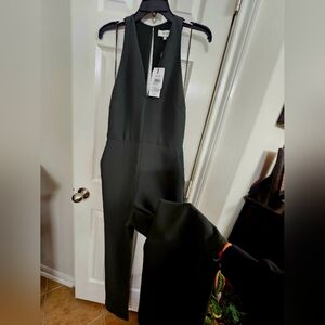 Elegant Dark Green Jumpsuit